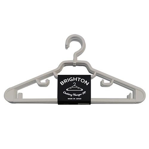 ブライトン（BRIGHTON） クロージングハンガー グレー 5個入 ハンズ