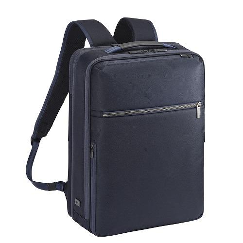 エース　ジーンレーベル（ace．GENE　LABEL）　ガジェタブルSF　ビジネスリュック　19／23L　6878503　ネイビー ハンズ | 