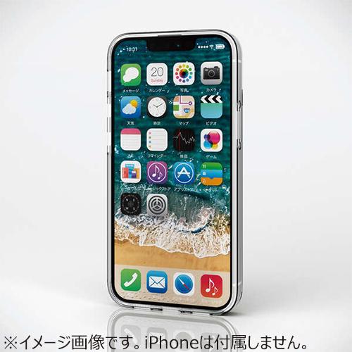 【iPhone13mini】　エレコム（ELECOM）　ハイブリッドケース　PM-A21AHVCKCR　クリア│スマホケース・携帯カバー　iPhone｜hands-net｜04