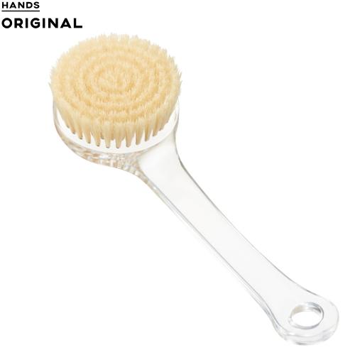 東急ハンズオリジナル ボディブラシ クリア バスグッズ アウトレット品 ふつう お風呂用品 東急ハンズ