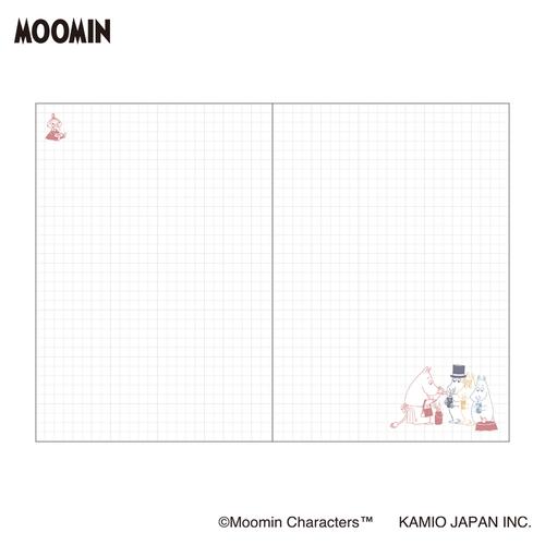 わんちゃんページ 2025年10月始まり】 カミオジャパン ムーミン B6 マンスリーブロック