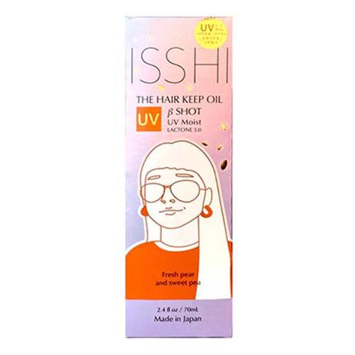 イッシ(ISSHI)　ザ　ヘアキープオイル　βショット　UVモイスト　70mL ハンズ | 