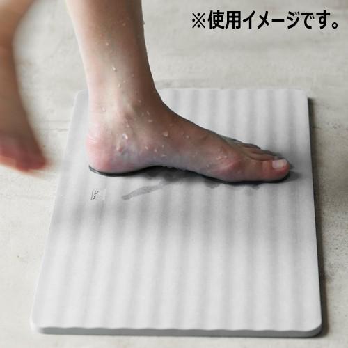 ソイル（soil） 珪藻土 バスマット ウェーブ B255 ハンズ : ハンズ