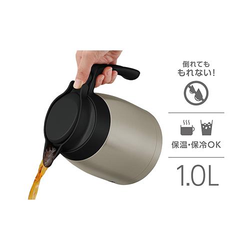 サーモス（THERMOS）　ステンレスポット　1L　TTG1000S　ステンレス ハンズ |  | 02