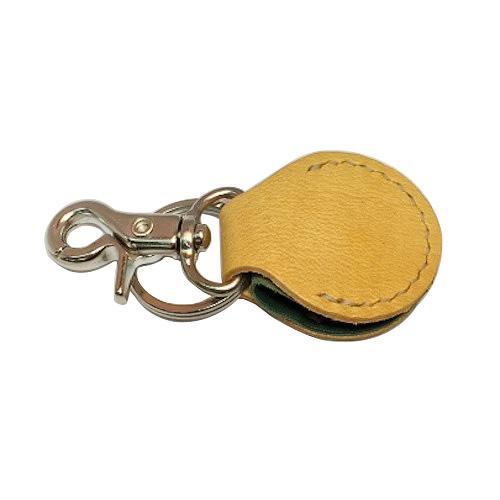 レザークラフトキット　キー＆コインホルダー　黄 ハンズ | 