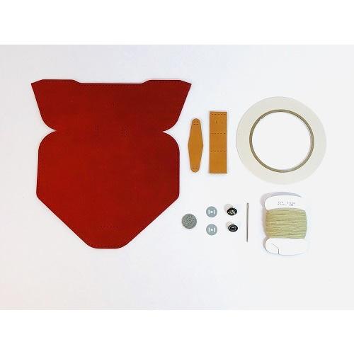 レザークラフトキット　グラスケース　赤 ハンズ |  | 02