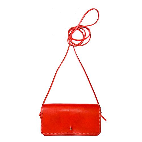 レザークラフトキット　ミニショルダー　赤 ハンズ | 