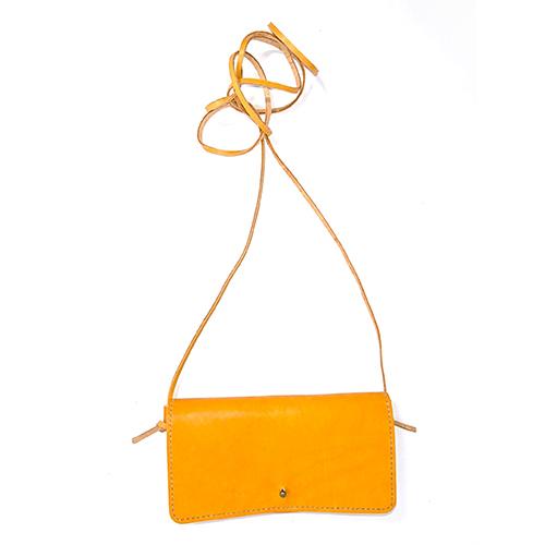 レザークラフトキット　ミニショルダー　黄 ハンズ | 