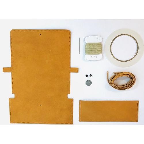 レザークラフトキット　ミニショルダー　黄 ハンズ |  | 01