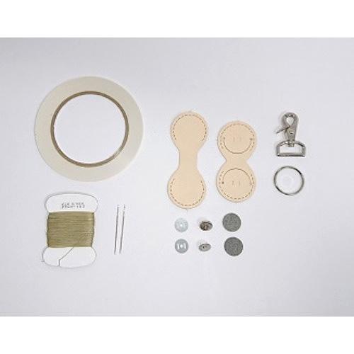 レザークラフトキット　キー＆コインホルダー　フランスヌメ ハンズ |  | 01