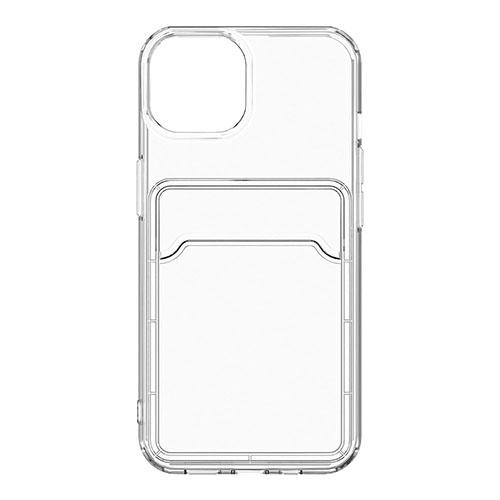 【iPhone15】　ピージーエー（PGA）　クリアポケットケース　クリア ハンズ | 