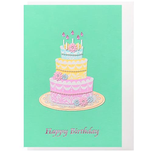 リーフワークカンパニー バースデーカード バースデーケーキ カード ポストカード バースデー 誕生日カード 東急ハンズ 東急ハンズ Paypayモール店 通販 Paypayモール