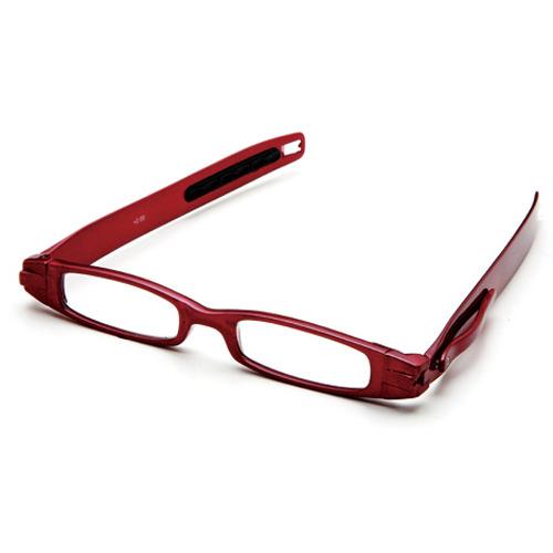 レッドフレーム 老眼鏡 +2.00 ケース付き ケースのいらない老眼鏡 赤＋2.0（一般医療機器） ハンズ : ハンズ