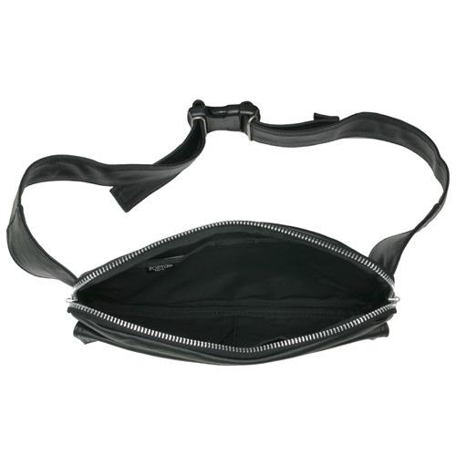 凜　PORTER フリースタイル　ウエストバッグ（ブラック） 吉田カバン ポーター（PORTER） フリースタイル（FREE STYLE