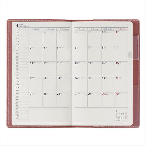 【2022年12月始まり】 日本能率協会 NOLTY ポケット カジュアル7 コンパクト ウィークリー 2023−1519 ピンク 月曜始まり│手帳・|hands-net|03