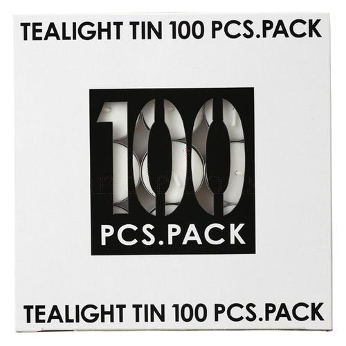カメヤマキャンドル　ティーライトティン　100個入 ハンズ | 