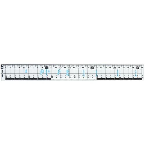 クツワ　サイズカッター定規31cm　KB016 ハンズ | 