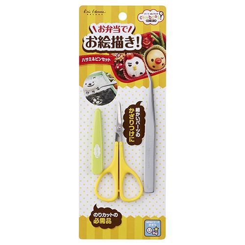 KAI ちゅーぼーず お弁当応援！ ハサミ＆ピンセット FG5188 ハンズ