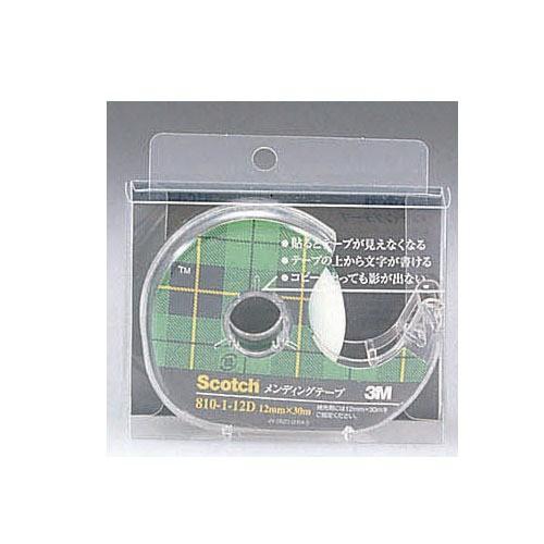 3M 【64%OFF!】 メンディングテープ 最安値 12mm×30m 810-1-12D│ガムテープ 透明テープ 東急ハンズ 粘着テープ