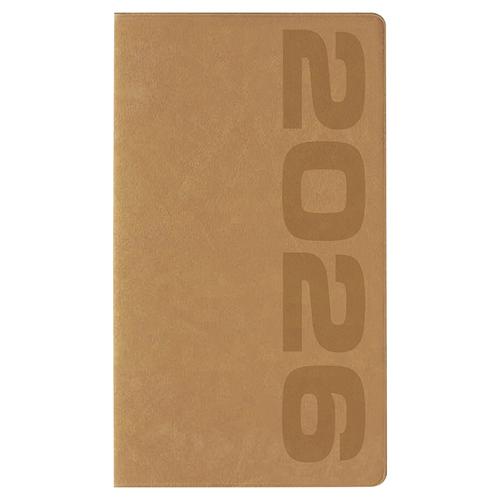 【2025年12月始まり】　ダイゴー　Appoint　ベーシックシリーズ　その他　マンスリーブロック　E1016　ベージュ　月曜始まり ハンズ | 