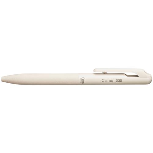ぺんてる（Pentel）　カルム（Calme）　単色　0.35mm　黒　ベージュ軸 ハンズ | 
