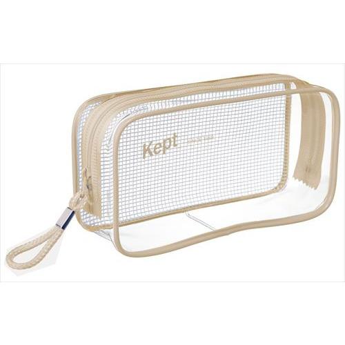 ケプト（Kept）　クリアペンポーチ　KPF9021J　ベージュ ハンズ | 