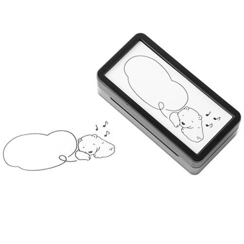 ミドリ（MIDORI）　スタンプ　浸透印　ハーフ　クマのふきだし柄　35508006 ハンズ |  | 01