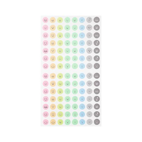 ミドリ（MIDORI） 手帳シール 気持ち 82388006 顔柄 ハンズ : ハンズ