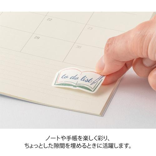 ミドリ（MIDORI） ゆるログ ロールシール 82737 リスト柄 ハンズ