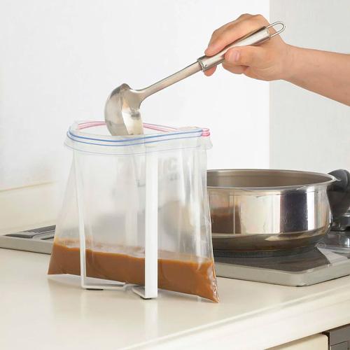 山崎実業　tower（タワー）　ポリ袋ホルダー　ホワイト ハンズ |  | 03