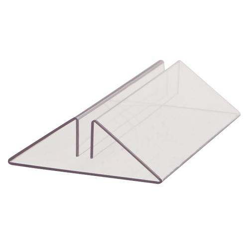 友屋 PETパネルスタンド 5mm・7mmボード用 1個 41250 クリア ハンズ