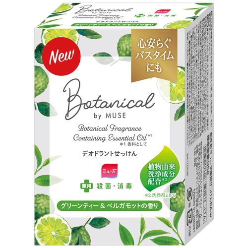 ミューズ 石鹸 ボタニカルグリーンティー 95g 1個 ハンズ : ハンズ