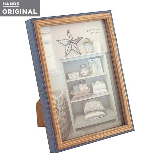 東急ハンズオリジナル 壁掛け出来る木製フォトフレーム 2l ネイビー アルバム フォトフレーム フォトフレーム 写真立て 東急ハンズ 東急ハンズ Paypayモール店 通販 Paypayモール