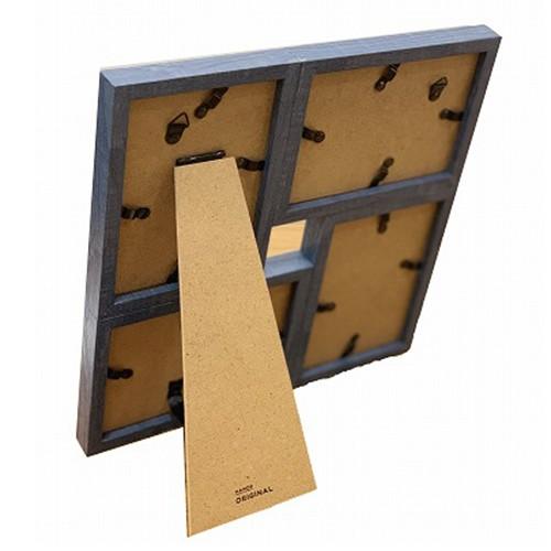 東急ハンズオリジナル 4枚飾れて壁掛けできる木製フレーム L ネイビー アルバム フォトフレーム フォトフレーム 写真立て 東急ハンズ 東急ハンズ Paypayモール店 通販 Paypayモール