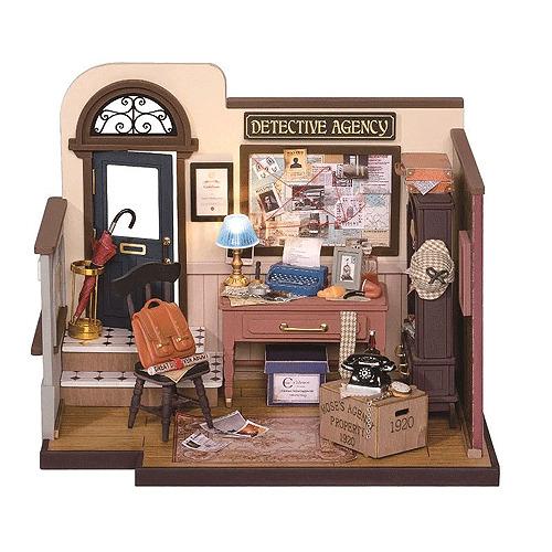 つくるんです ミニチュアハウス ミステリ探偵社 DG157 ハンズ : ハンズ