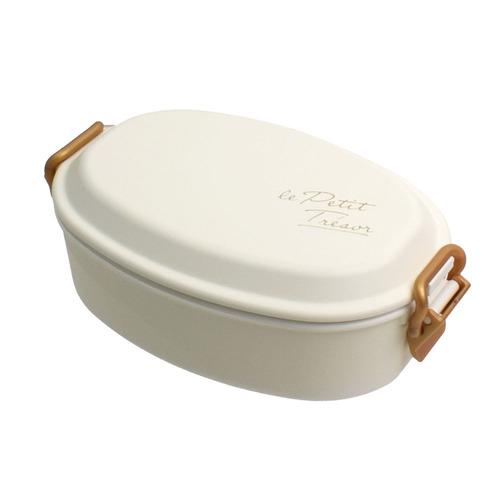 サブヒロモリ トレゾワ タイトロックランチ1段 600mL ホワイト ハンズ 