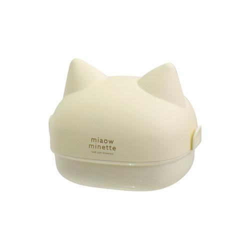 サブヒロモリ にゃお ねこみみおにぎりケース ホワイト ハンズ