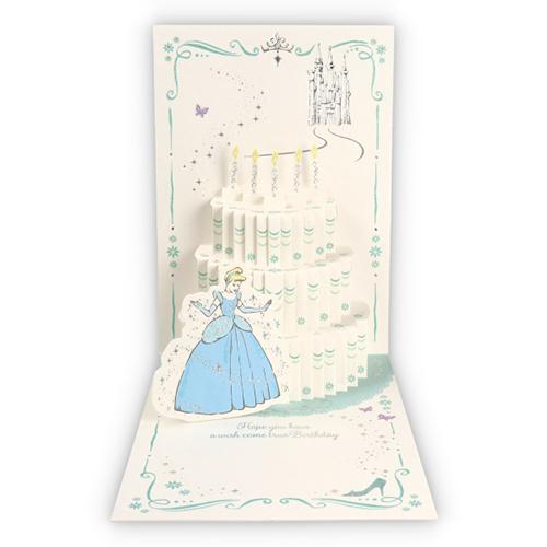 ホールマーク Hallmark ディズニー 誕生お祝い 立体カード シンデレラとケーキ カード ポストカード バースデー 誕生日カード 東急ハンズ Paypayモール店 通販 Paypayモール