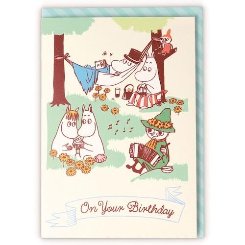 ホールマーク 誕生お祝い オルゴールカード ムーミン みんなでお祝い 7841 カード メッセージカード バースデー 誕生日カード ハンズ ハンズyahoo ショッピング店 通販 Yahoo ショッピング