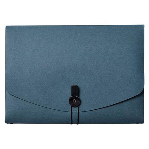 キングジム（KING　JIM）　ロッツ　フルオープンケース　4886　ネイビー ハンズ | 