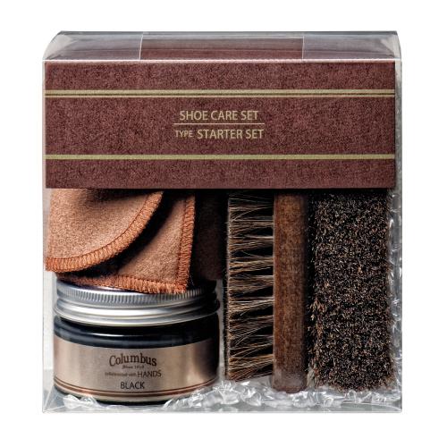 コロンブス 東急ハンズ シューケアスターターセット ブラック 靴磨き シューケア用品 靴磨きセット 東急ハンズ 東急ハンズ Paypayモール店 通販 Paypayモール