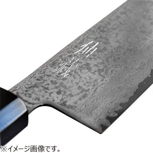 サンクラフト（SUNCRAFT） 仙蔵 ブラックダマスカス 小三徳包丁 BD−03