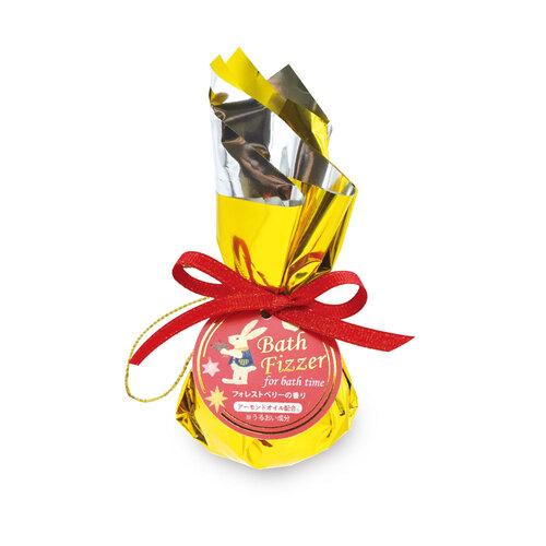 【クリスマス】　チャーリー　シーズングリーティング　バスフィザー　ゴールド　80g ハンズ | 