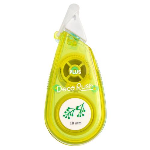 プラス Plus デコラッシュ 太幅タイプ 10mm幅 51 984 リーフ シール デコレーション