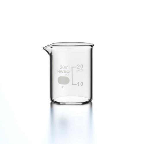 お値下げ中！HARIO ビーカー 20ml ×50個　目安目盛付　ハリオ　日本製 ハリオ（HARIO） ビーカー B‐20‐SCI 20mL ハンズ : ハンズYahoo