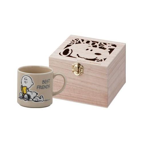 山加商店 スヌーピー 木箱入りマグ best friends SN453‐11H ハンズ