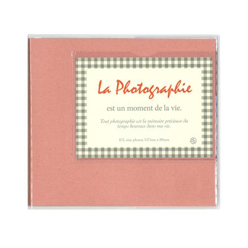 Z＆K（ゼットアンドケイ） ピタットアルバム SS 60-118 クラフトピンク