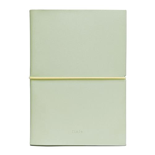 【2026年1月始まり】　アートプリントジャパン（A.P.J.）　フィニエ（finie）　B6　デイリー2日1ページ　W506　ライトグリーン　月曜始 | 