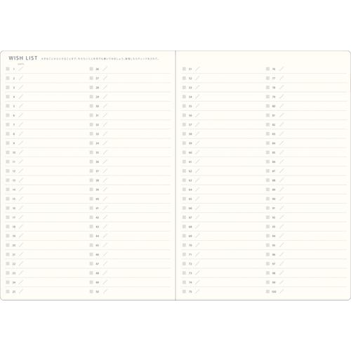 【2026年1月始まり】　アートプリントジャパン（A.P.J.）　フィニエ（finie）　B6　デイリー2日1ページ　W506　ライトグリーン　月曜始 |  | 04