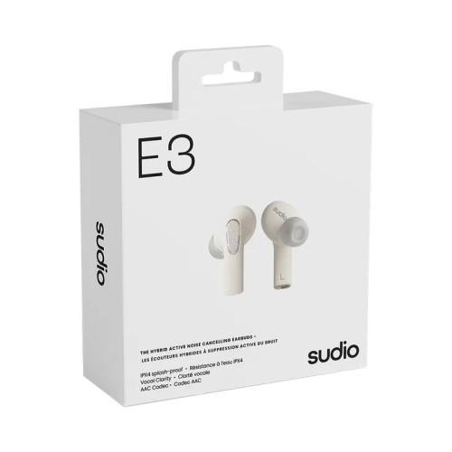 【新品未使用】Sudio ワイヤレスイヤホン E3 ホワイト スーディオ（sudio） 完全ワイヤレスイヤホン E3 ホワイト